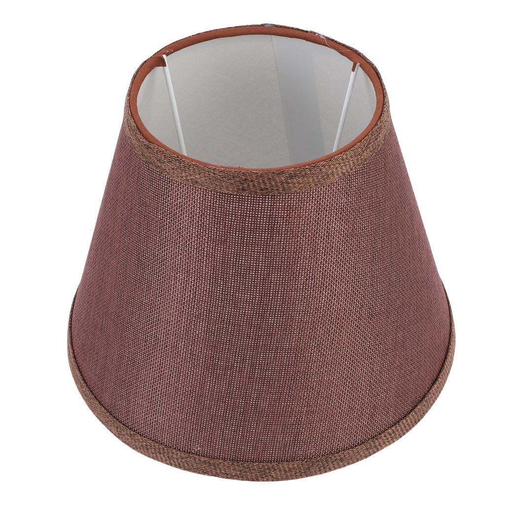 Table Lamp Fabric Lampshade Handcrafted Decorative E27 Lampshade for Home Hotel Bedroom Living Room