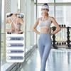 Double-Strap Nude Feel Quick-Dry Sports Set: Shockproof & Anti-Shake Fitness Wear for Women (No Bra Needed)
