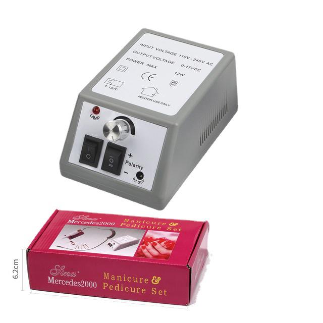 High-Speed Electric Nail Polisher 2000: Adjustable Speed Nail Polish Remover