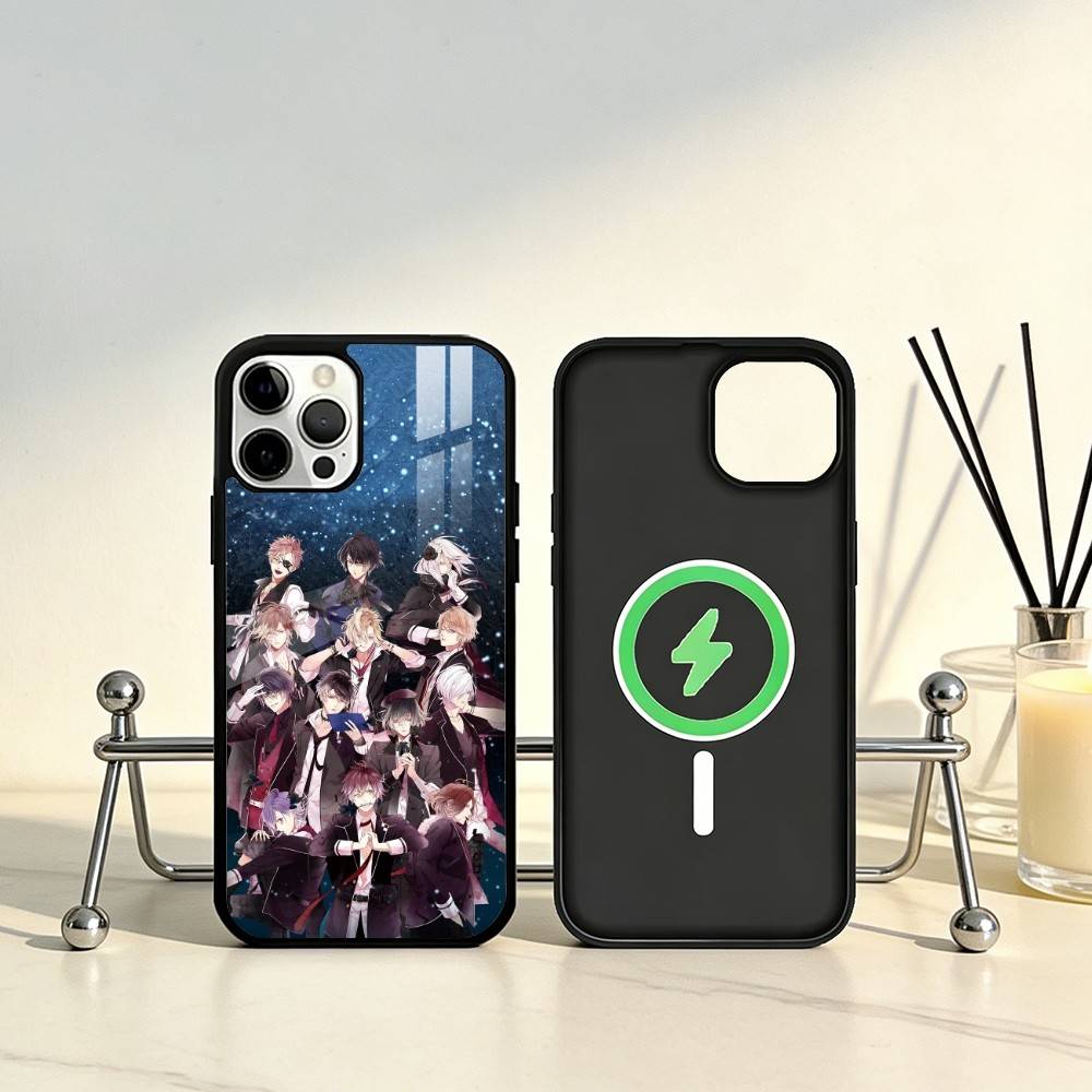 Diabolik Lovers Phone Case For iPhone17,16,15,14,13,12,11 Plus,Pro Max Magnetic For Magsafe Wireless Charging
