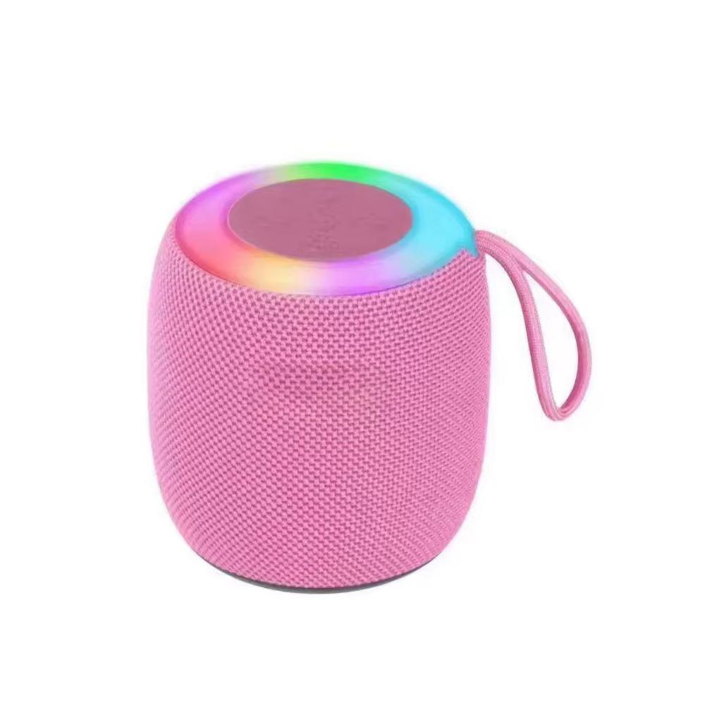 Outdoor portable wireless Bluetooth speaker, subwoofer, car and home with colorful lights, atmospheric small mini speaker