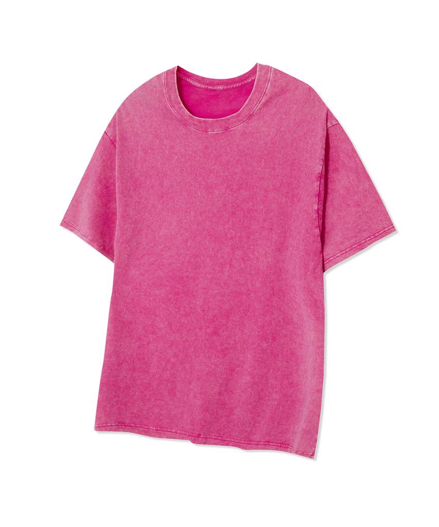 STANDARDERROR [2Pack] Basic Pigment Oversized Short Sleeve T-Shirt (10 Colors) (Type A)