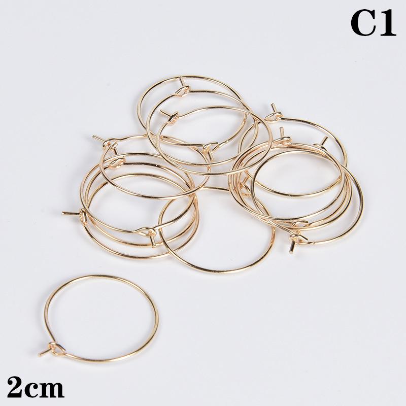 100 stücke Wein Glas Charme Ringe Draht Hoops Trinken Marker Wein Glas Charme Geschenke DIY Party Trinken Kennzeichnung