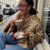 Women's Leopard Print Casual Short Jacket - Autumn/Winter 2025 European & American Style