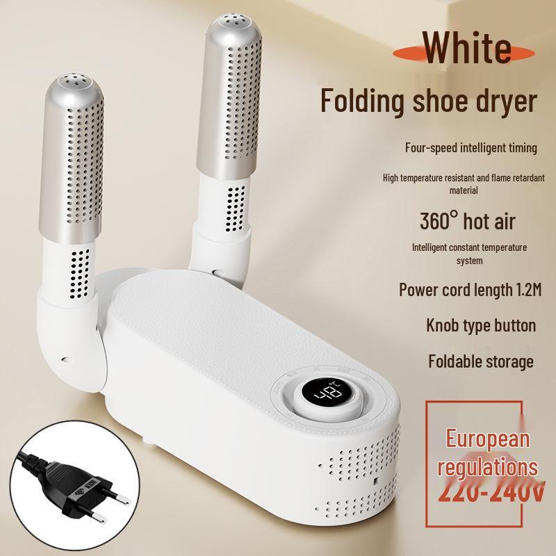 Foldable Smart Shoe Dryer & Warmer for Adults and Kids