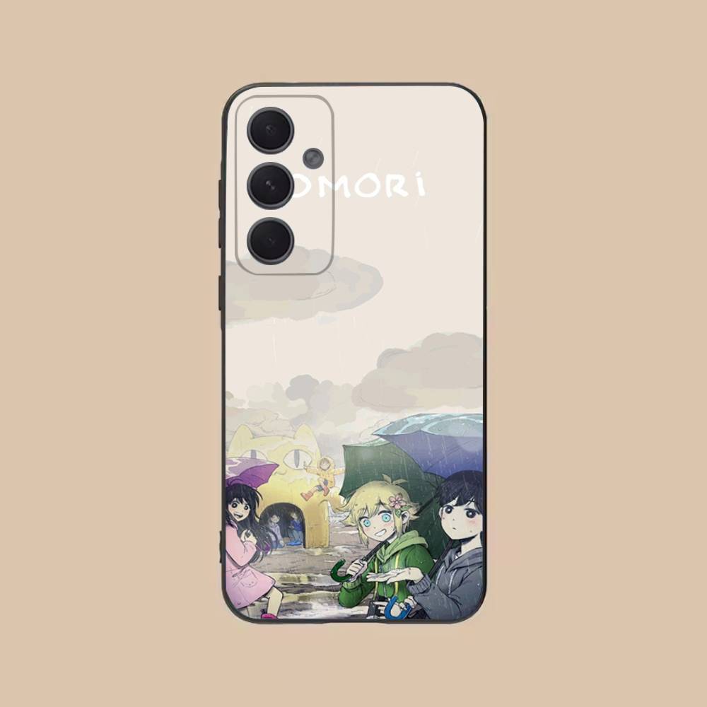 Game O-Omori Phone Case For Samsung S25,24,21,22,23,20,S30,Ultra,Plus,Fe,Lite,Note,5G Black Cover