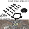 Motorcycle Rear Wheel Widening Kits Rear Wheel Widening with Chain Sprocket Screw For SURRON S X SEGWAY X160 X260 JFG