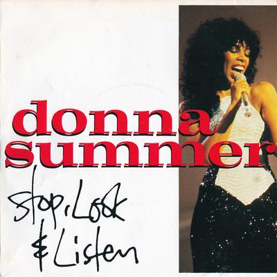 7palcová deska DONNA SUMMER - Stop, Look & Listen 8180717 Mercury, Phonog 1984 UK Dance & Electronica Použitá