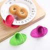2Pcs Thickened High-Temperature Resistant Silicone Heat-Insulating Finger Cots for Kitchen Use, Scalding Gloves, Microwave Oven and Bowl/Plate Clips