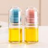 150ml 2-In-1 Oil Bottle With Brush Large Capacity Measuring Oil Container Kitchen Cookware