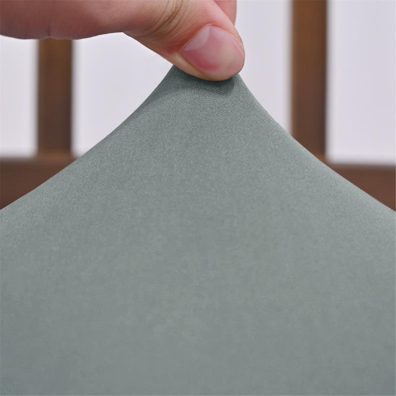 Polyester Headrest Cover For Offices Chairs With Spill Proof Technology Quick Installation And Machine Washable