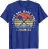 Geology Gifts  One More Rock I Promise Funny Geologist T-Shirt T Shirt On Sale Design Cotton Men T Shirt Custom
