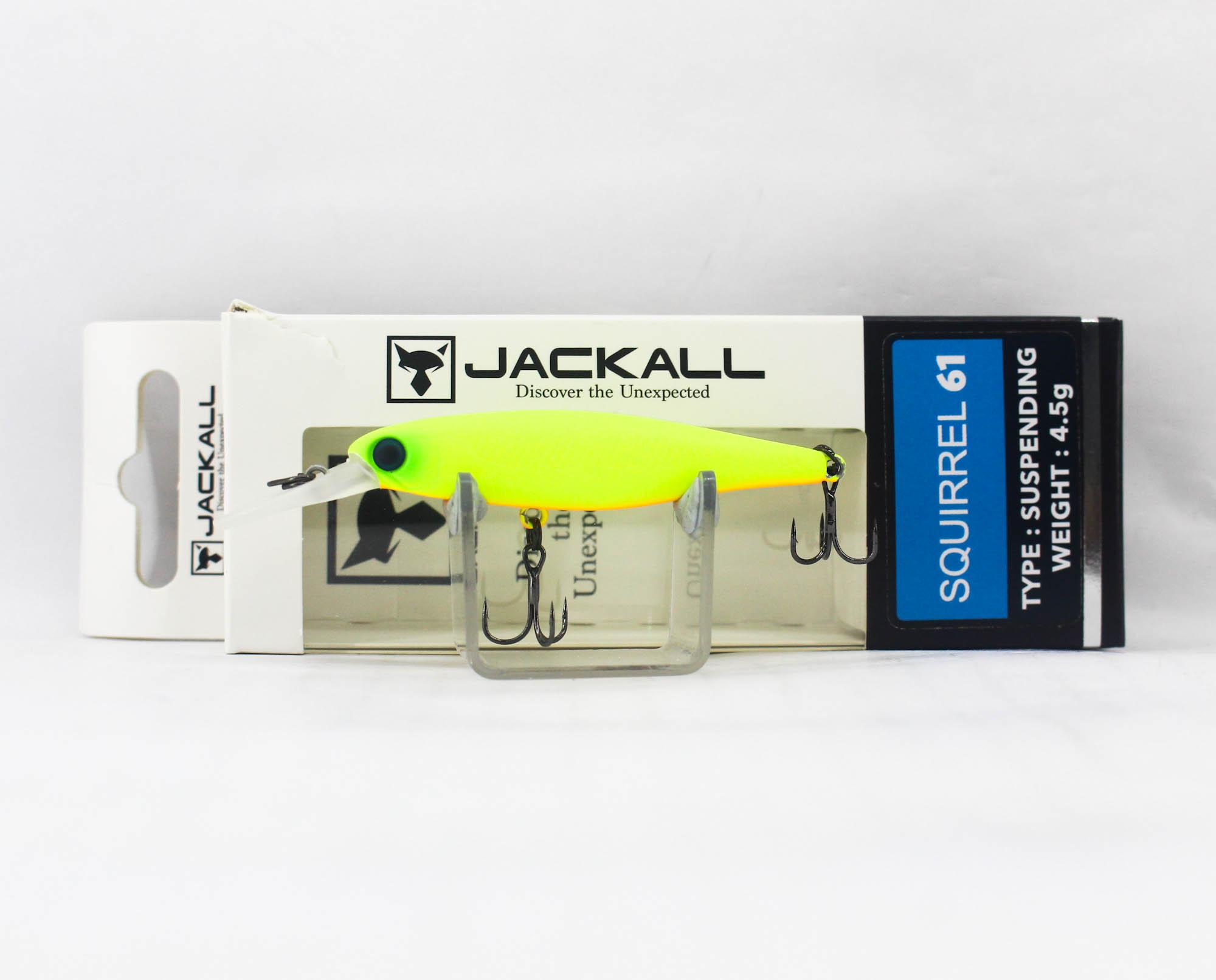 Jackall Squirrel 61SP Воблер-суспендер Матовый Чарт (5707)