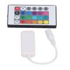 LED Remote Controller 24 Keys Smart 4pin 2.4G RGB IR Remote Wireless Controller with Connector Stick