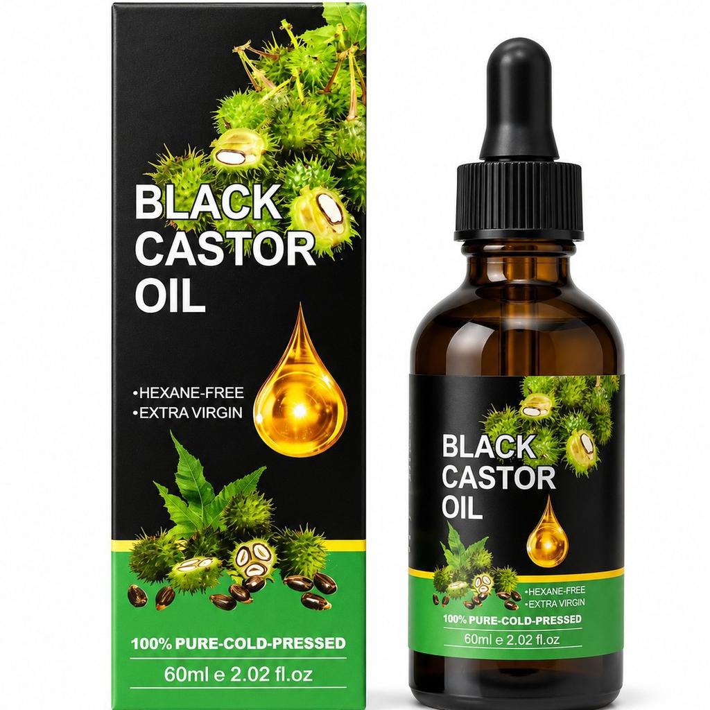 Castor Oil Pure Natural Hair Growth Serum Thickening & Conditioning Treatment for Scalp and Hair Roots 30ml
