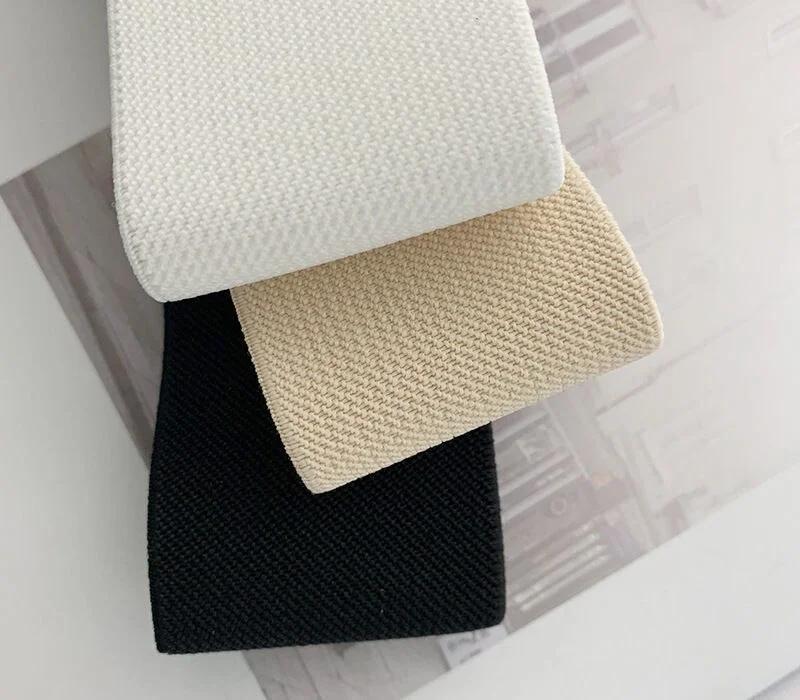 Cinture per donna Vita semplice Fascia elastica da donna Fibbia rotonda Decorazione Cappotto Maglione Abito moda Cintura