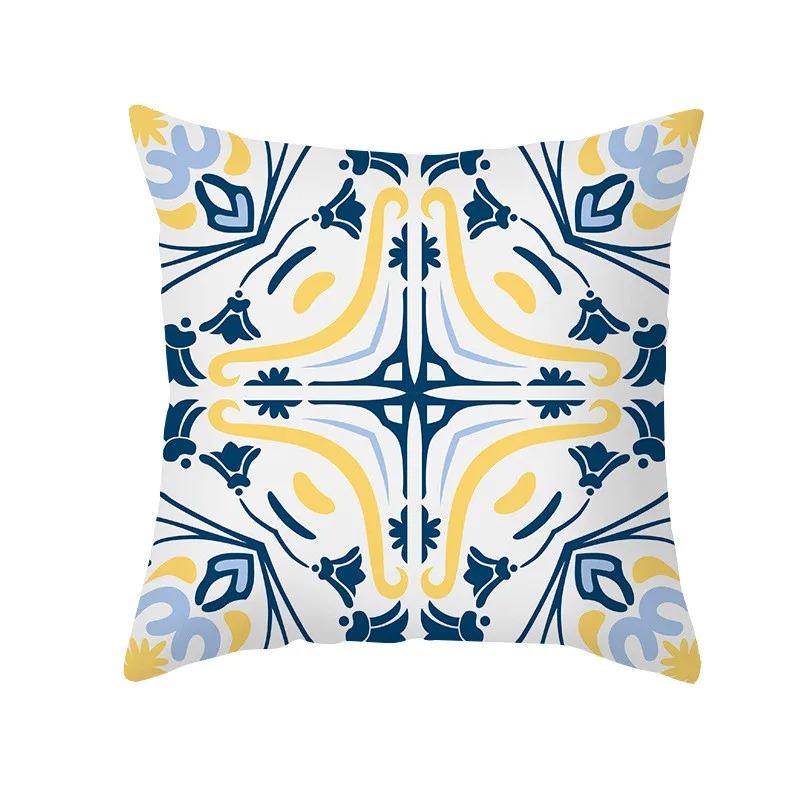 Office Living Room Home Pillowcase Simple Pattern Pillowcase Car Ornaments