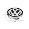 Pro Volkswagen 56/60mm Krytky středových krytů kol auta Dekorativní samolepka Autopříslušenství Pro Volkswagen CC Golf 4 6 7 GTI Tiguan Pa