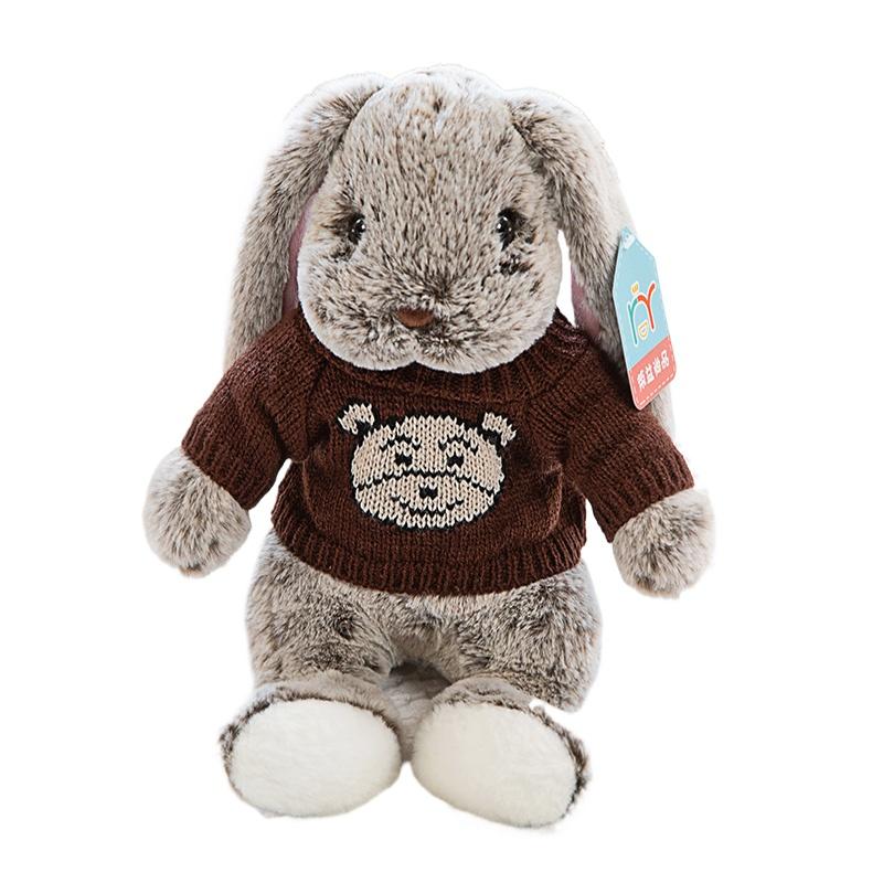 Kawaii Long Ear Rabbit Soft Plush Toys Sleeping Cute Bunny Cartoon Stuffed Animal Dolls Girls Baby Appease Pillow Birthday Gift