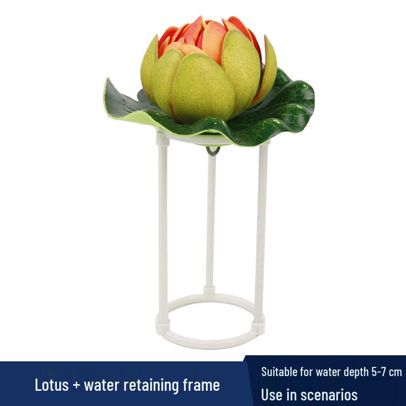 Ultraschall-Zerstäuberkopf mit Lotus-Wasserhaltegestell für Kristallkugel-Tank