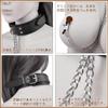 Ifukens Gag Collar with Nipple Clip Human SM Goods Restraint Set Restraint Nipple Attack Adult Goods Beginner Ball Gag Opener Gag Nipple Ring Nipple