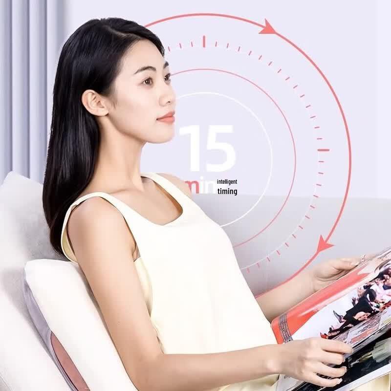 Aux Portable Wireless Heated Kneading Massage Cushion CN Plug (adapter Included)