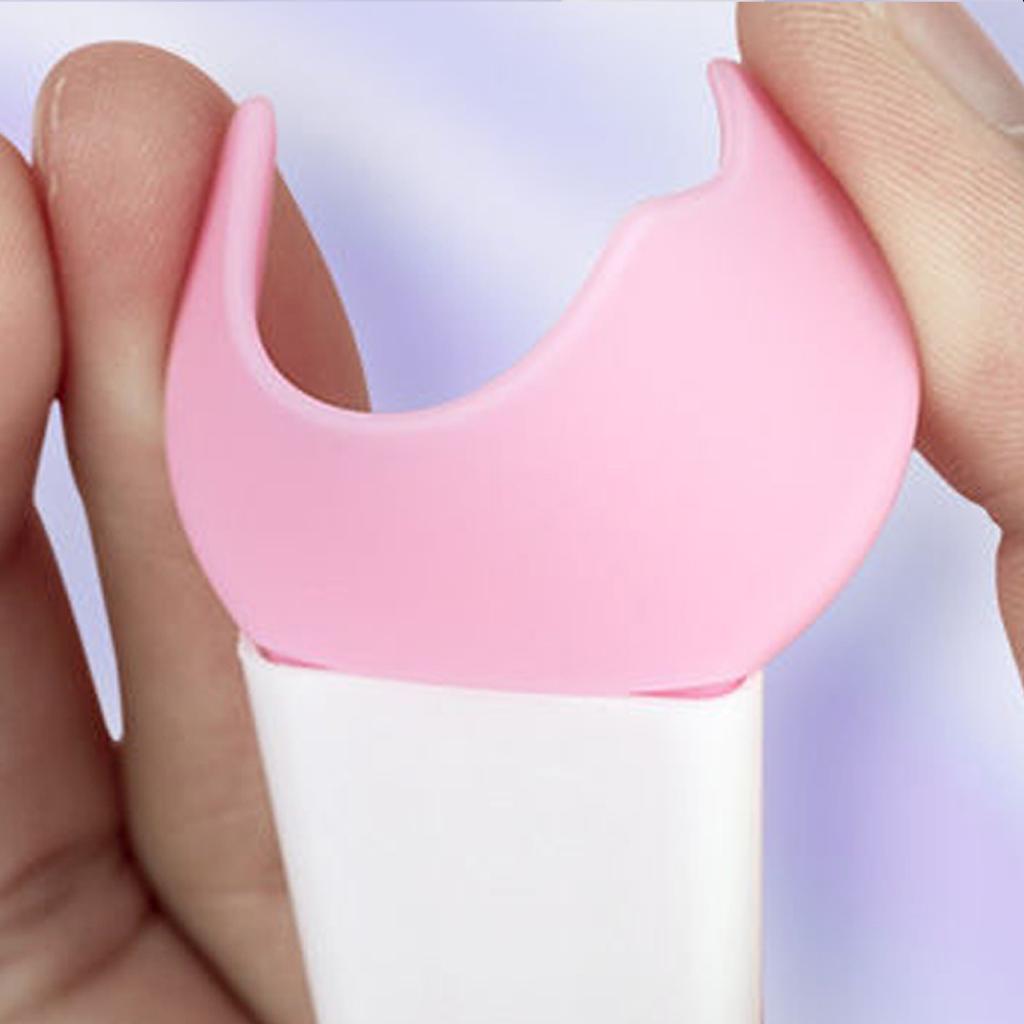 Silikonová řasenka Eyelash Shield Applicator Guard Tool Multifunkční podložky pod oční stíny na řasy Opakovaně použitelný nástroj na vedení řas
