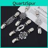 Retro Metal Scarf Clip With Unique Design For Ladies Neckline Decoration Gift