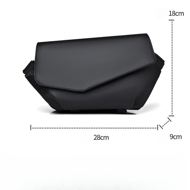 Neue Herren Funktions Umhängetasche Brusttasche