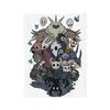 Hollow Knights Silksongs Hornet Blanket Fleece Print Multi-function Lightweight Thin Throw Blankets for Home Car Bedspread
