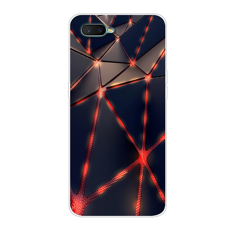 Pro OPPO RX17 Neo Pouzdro Kryt na telefon Měkký silikonový Tištěný zadní kryt Coque Pro OPPO RX17 Neo CPH1893 RX 17 Neo Kryt RX17Neo Capa