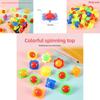 Colorful Handheld Spinning Top With Durable Plastic Material For Children