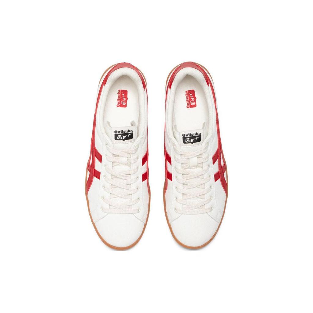 ONITSUKA TIGER DD Trainer Demping Antislip Duurzaam Lage Sneakers Unisex Sneakers Wit Rood 1183B479-103