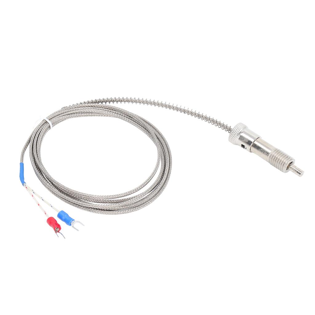 Thermocouple 0400 K Type Temperature Sensor Probe Compression Spring Thrd