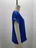 2025 Summer Satin OL Style Round Neck Women's T-Shirt