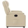 Recliner Chair with Lift Assist Cream Fabric