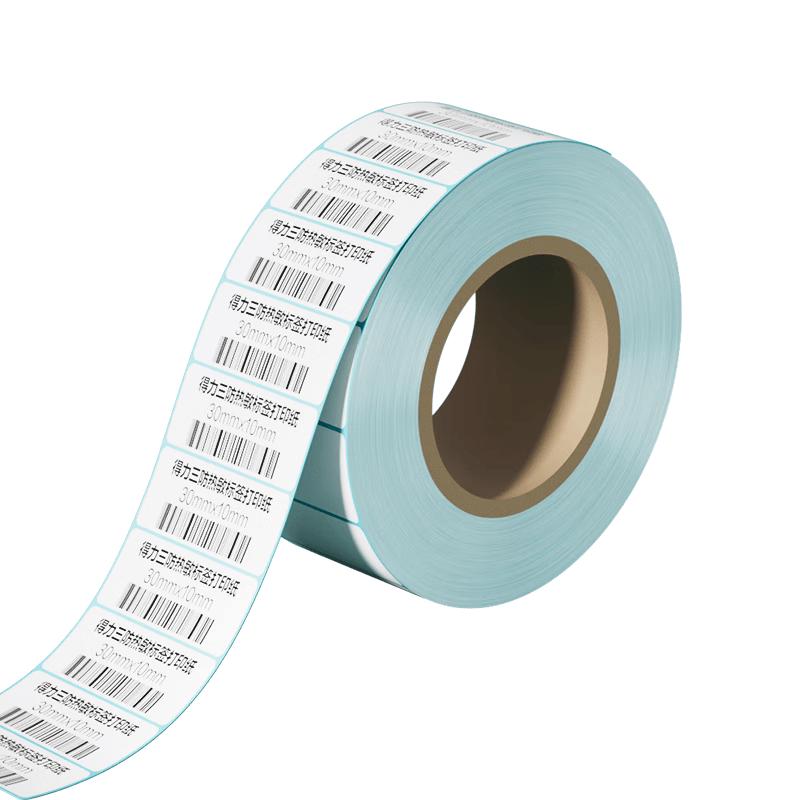 Deli Triple-Proof Thermal Label Paper 30x10mm (2000 labels/roll)