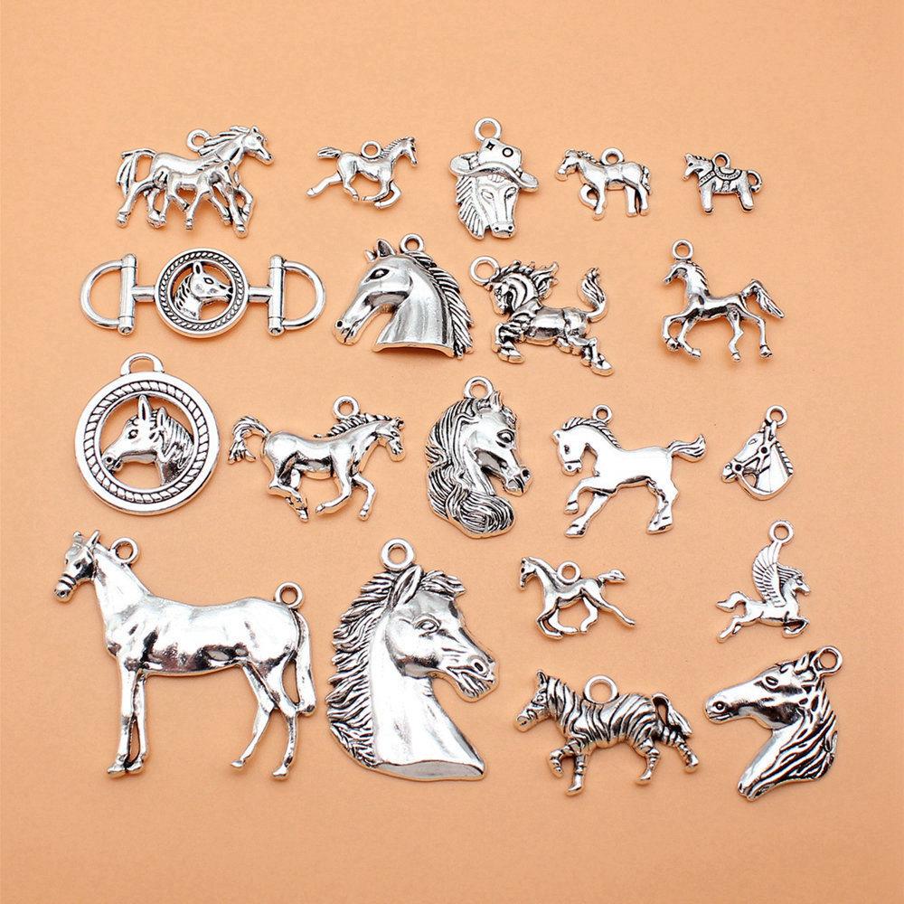 Dolphin Charms 1 Sets Mix Animal Pendants For Ocean Themed Jewelry Making Mix Set