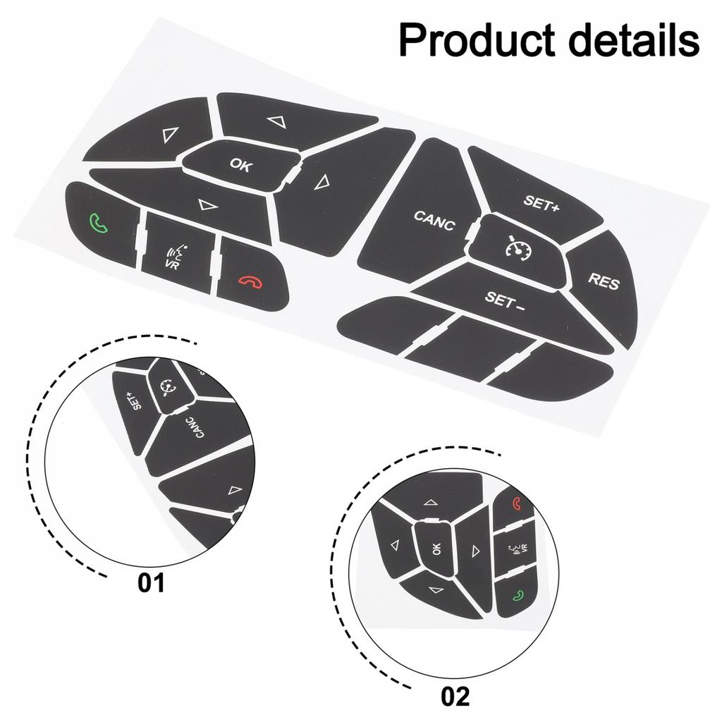 Für DODGE CHARGER Lenkrad-Ersatzaufkleber 2016 2022 Effektives Design