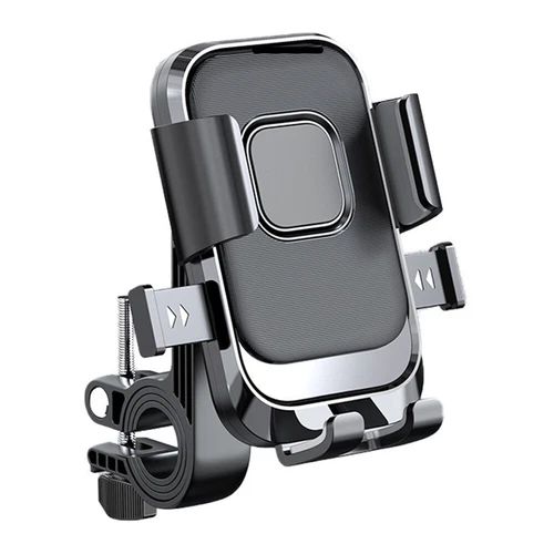 Factory 360 Degree Rotate Bike Handlebar Mount Bicycle Phone Holder Mount With Silicone Band for Mobile Phone Automatic clip