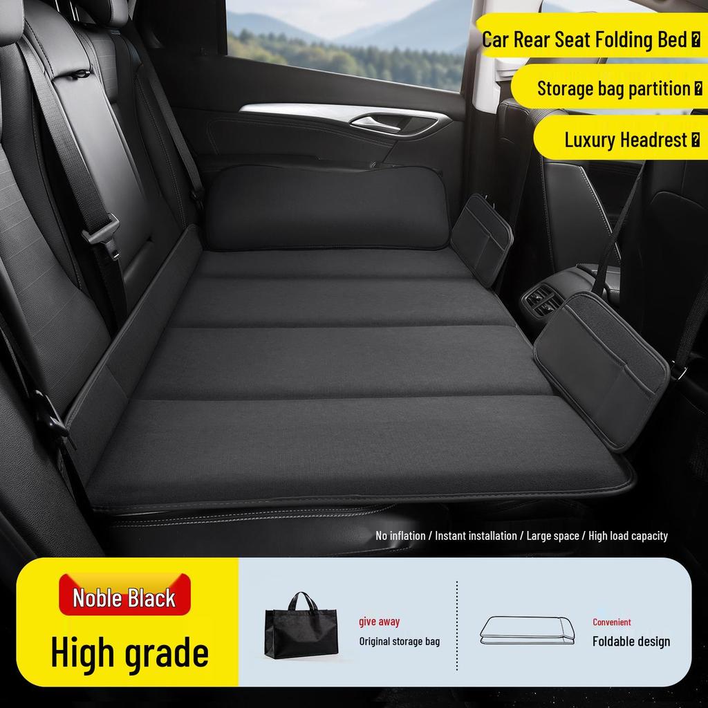 Faltbares SUV-Rücksitz-Reisebett - Tragbare Schlafmatte Matratze