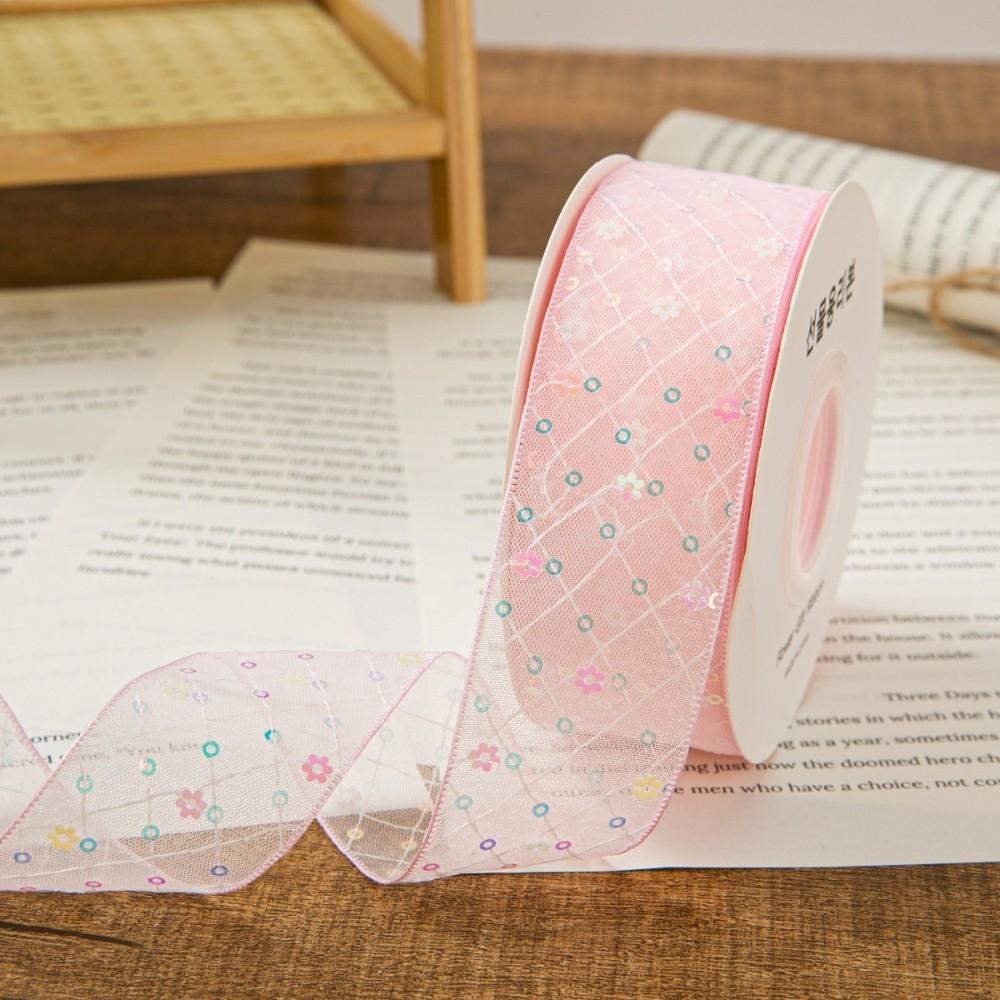 4cm Silk Ribbon Gift Wrapping Bouquets DIY Decor Creative Chiffon Ribbon