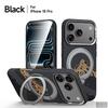 Magnetic Holder Phone Case for iPhone18 17Pro Max 17 18Pro SULADA Auspicious Grids Pattern Sun Shining on Snowy Mountain Pattern