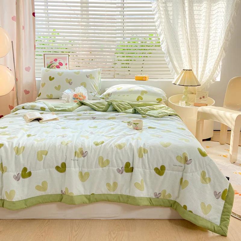 New Wormwood Xia Liang Quilt Puff Cotton Air Conditioning Mosquito Repellent Quilt Summer Fragrance Lunch Break Quilt
