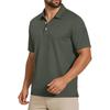 Men's Shirt With Turn-down Collar And Short Sleeves – Casual, Sophisticated T-shirt