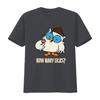 Tootsie Roll Owl Unisexylicks Black Heather Adult T Shirt Fun Cartoon Design With How Unisexy Licks Text Vintage Washed Breathable