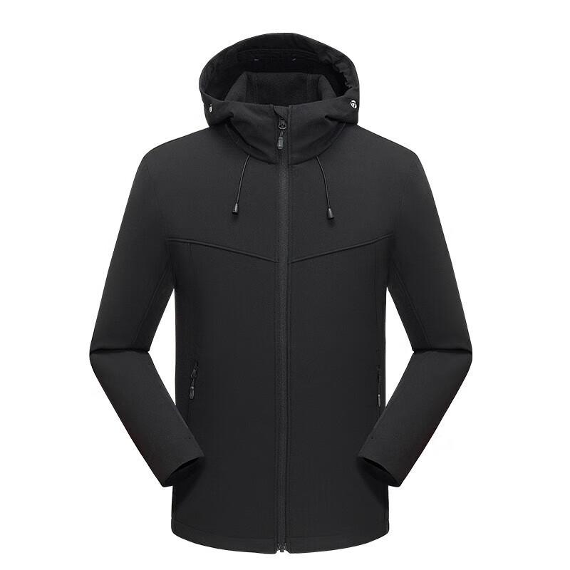 Sanjih TP8453 Unisex Fleece-Lined Outdoor Jacket 2XL