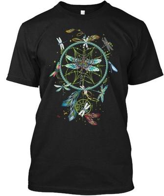 Libelle- Traumfänger1 Z T-Shirt Hergestellt in den USA Größe S bis 5XL