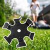 Sturdy Weeding Wheel Reusable Multi-Functional Wheel Reusable Lawn Blade  Deep Plowing