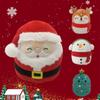 Toy Squishmallow Plush Xmas Santa Claus Stuffed Animal Doll Kids Gift Birthday